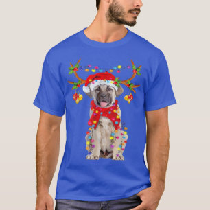Anatolian Shepherd Gorgeous Reindeer Christmas Lig T-Shirt