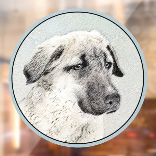 Anatolian Shepherd Painting - Original Dog Art