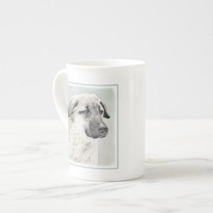 Anatolian Shepherd Painting - Original Dog Art Bone China Mug