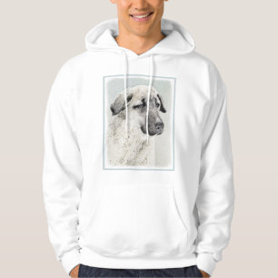 Anatolian Shepherd Painting - Original Dog Art Hoodie