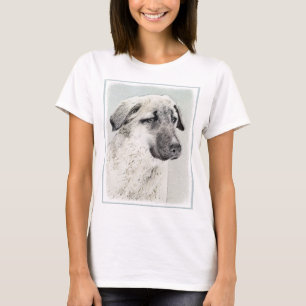 Anatolian Shepherd Painting - Original Dog Art T-Shirt