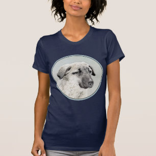 Anatolian Shepherd Painting - Original Dog Art T-Shirt