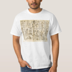 Anatomical Chart from Cyclopaedia 1728 T-Shirt