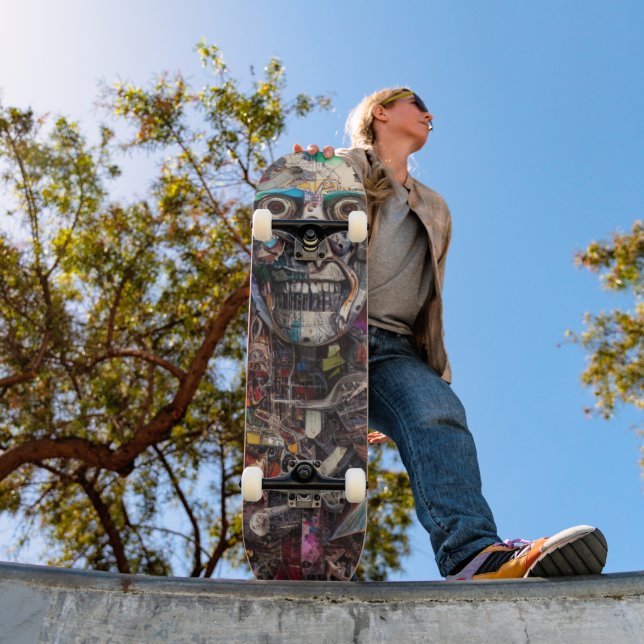 Anatomical Cyborg Skateboard (Outdoor 1)