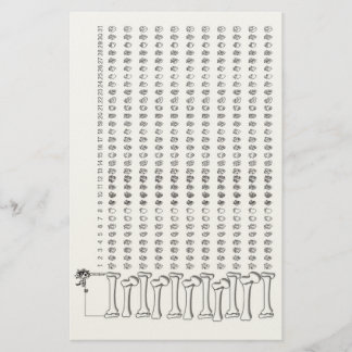 Anatomical Heart Habit Tracker – Gothic Habit Trac Stationery