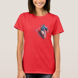 Anatomical Heart – Medical Art Design for Science T-Shirt