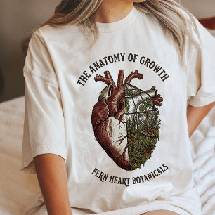 Anatomical Heart Plant Greenhouse Botanical Art Tri-Blend Shirt