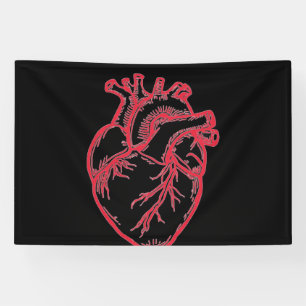 Anatomical Heart Valentine Shirt Banner