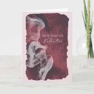 Anatomical Hip Valentine's Card