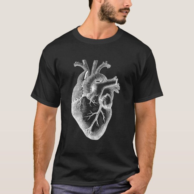 Anatomical Hu He Medical Doctor He Anatomy T-Shirt (Front)