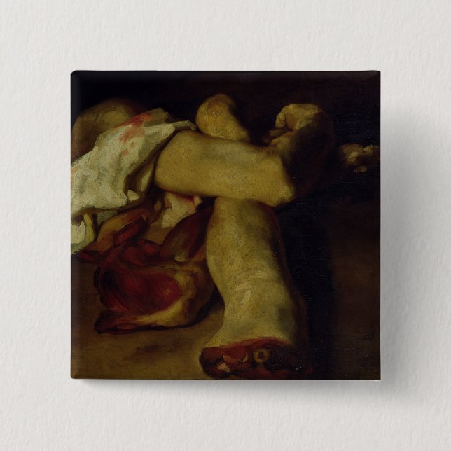 Anatomical Pieces 15 Cm Square Badge (Front)