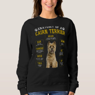 Anatomy Cairn Terrier For Women Men Sweatshirt