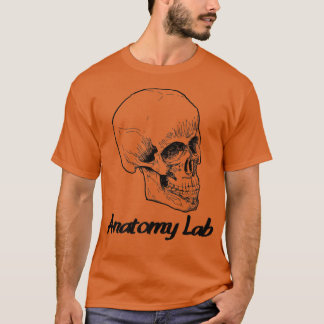 Anatomy Lab Skull Ecorche Science Anatomical Medic T-Shirt