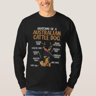 Anatomy Of A Australian Cattle Dog T-Shirt