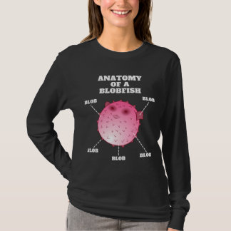 Anatomy Of A Blobfish Ugly Fish T-Shirt
