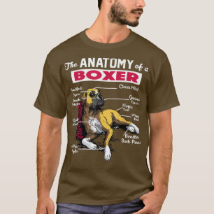 Anatomy of a Boer Dog Funny for Boer lover T-Shirt
