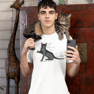 Anatomy of a Cat T-Shirt