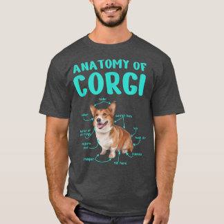 Anatomy Of A Corgi, Gifts For Dog Lovers, Funny Do T-Shirt