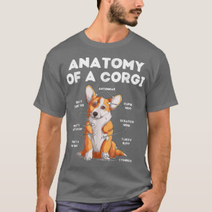 Anatomy of a Corgi  T-Shirt