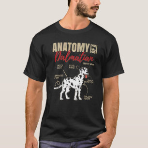Anatomy Of A Dalmatian Men Women T-Shirt