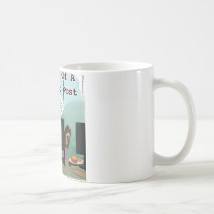 Anatomy Of A facebook Post Funny Coffee Mug