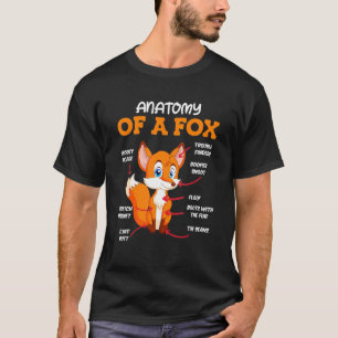 Anatomy of a fox children T-Shirt