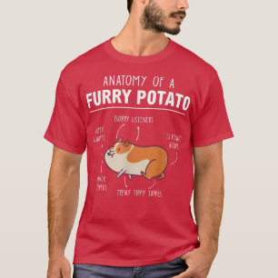 Anatomy OF A Furry Potato Outfit For Guinea Pig Lo T-Shirt