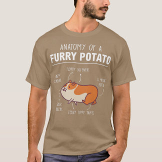 Anatomy OF A Furry Potato Outfit For Guinea Pig Lo T-Shirt
