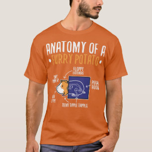 Anatomy Of A Furry Potato T-Shirt