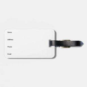 Anatomy of a Golden Retriever - Funny Dog Mom/Dad Luggage Tag