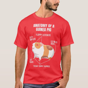 Anatomy of a Guinea Pig Funny Guinea Pig T-Shirt