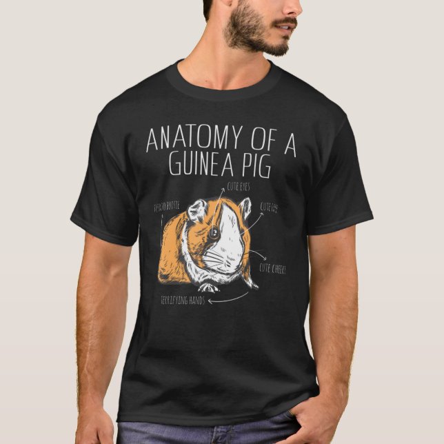 Anatomy of a Guinea Pig T-Shirt (Front)