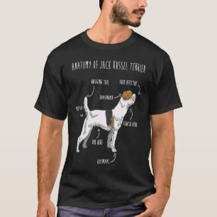 Anatomy Of A Jack Russell Terrier  Jack Russell T-Shirt