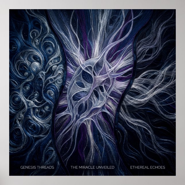 Anatomy of a Miracle Angel Spirit Art Poster (Front)