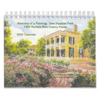 Anatomy of a Painting: Sam Houston Park 1850 Home
