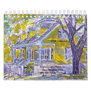 Anatomy of a Painting: Sam Houston Park 1868 Home Calendar