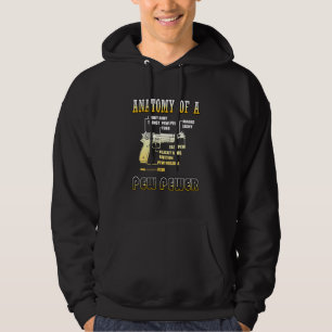 Anatomy Of A Pew Pewer Gun Ammo Weapon _4 Hoodie
