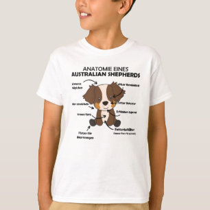 Anatomy Of A Pug Sweet Dogs Funny Puppy T-Shirt
