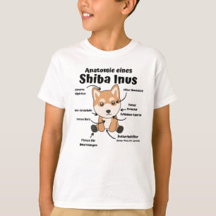 Anatomy Of A Shiba Inus Sweet Dog Puppy T-Shirt
