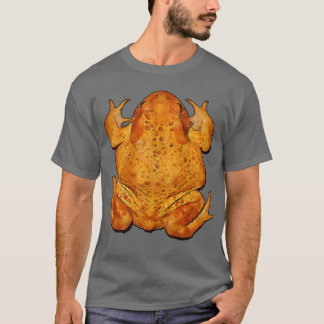 Anatomy of A Toad Black Outline Art T-Shirt