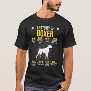 Anatomy Of Boxer Dog T-Shirt