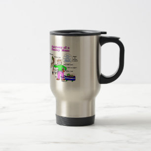 Anatomy of Hockey Mum Travel Mug