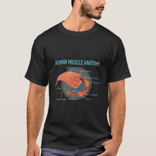 Anatomy Of Hu Muscle For Medic T-Shirt