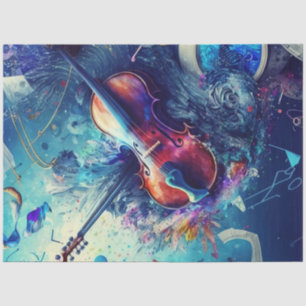 Anatomy of Music Series Design 6 Tissue Paper