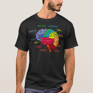 Anatomy Of The Brain Neurologist Gift T-Shirt