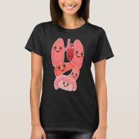 Anatomy Physiology Heart Lungs Vital Organs Illust
