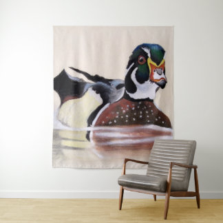 Anatra Mandarina Tapestry