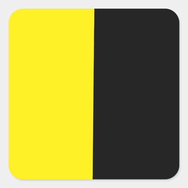 Ancap forever  square sticker (Front)