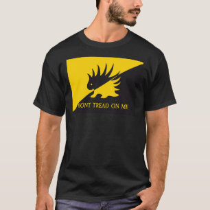 Ancap porcupine Gadsden flag parody Don&x27;t trea T-Shirt