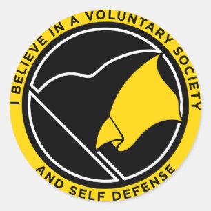 AnCap Voluntaryist Stickers
